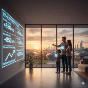 Smart energy monitoring dashboard in office