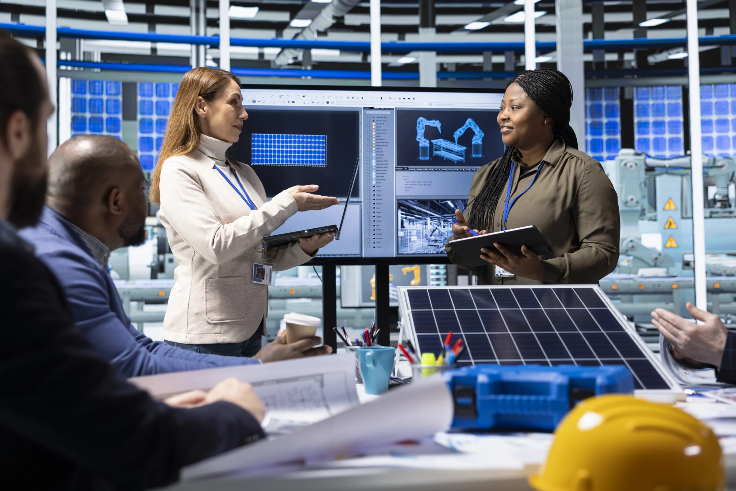 Project discussion for institutional solar installation