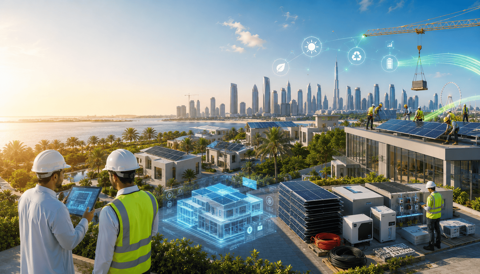 Understanding the Role of a Solar EPC Company in the UAE